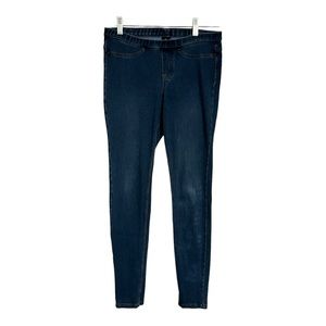Hue Dark Denim Jeggings | Small